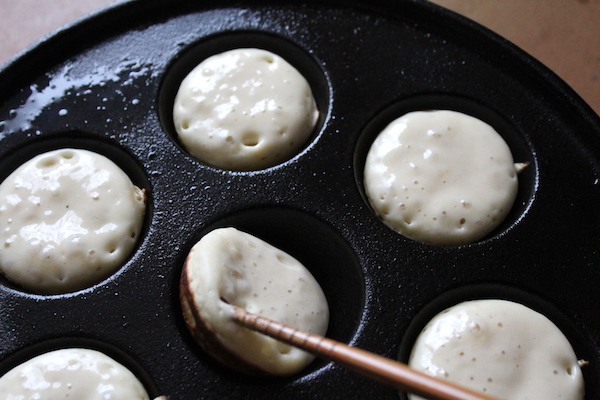 How to Flip Poffertjes