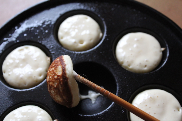 How to Flip Poffertjes