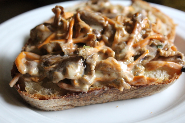 Chanterelle Toast