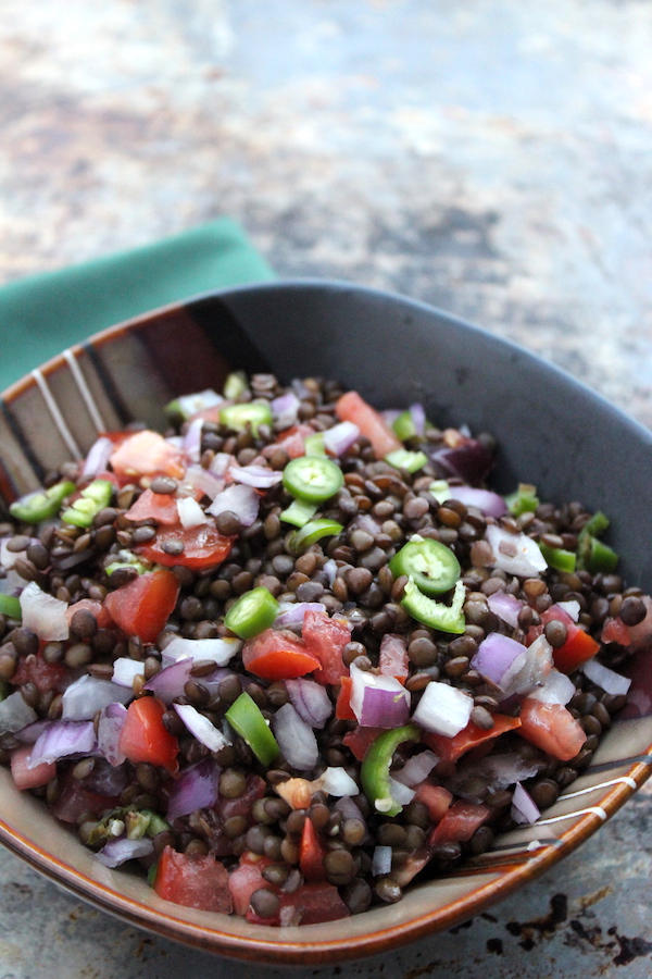 Azifa Cold Ethiopian Lentil Salad