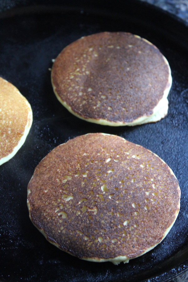 Cooking Almond Flour Pancakes