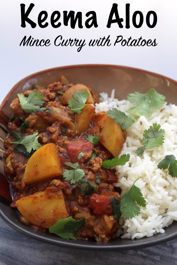 Keema Aloo ~ Minced Curry with Potatoes