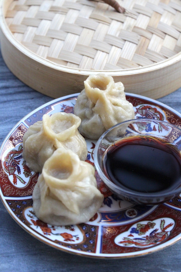 Homemade Mongolian Buuz (Steamed Meat Dumplings)