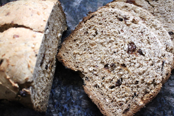 Gluten Free Cinnamon Raisin Bread {Bread Machine Option} - Zest for Baking