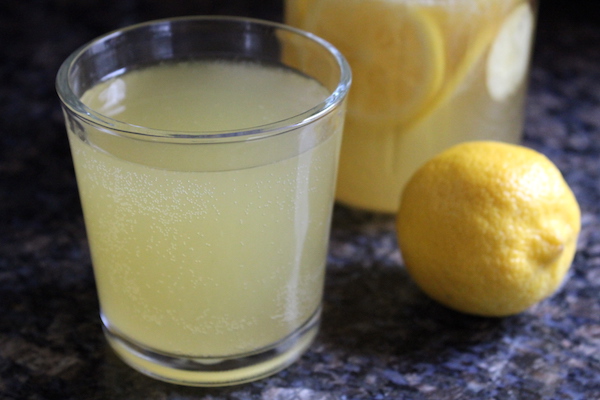 Extra Large Lemon Water Bottle, Lemon Toss