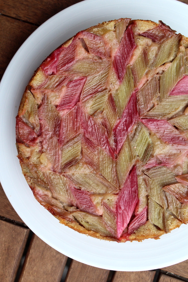 Rhubarb Upside Down Cake