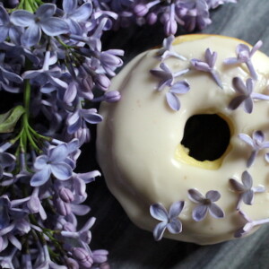 lilac donuts