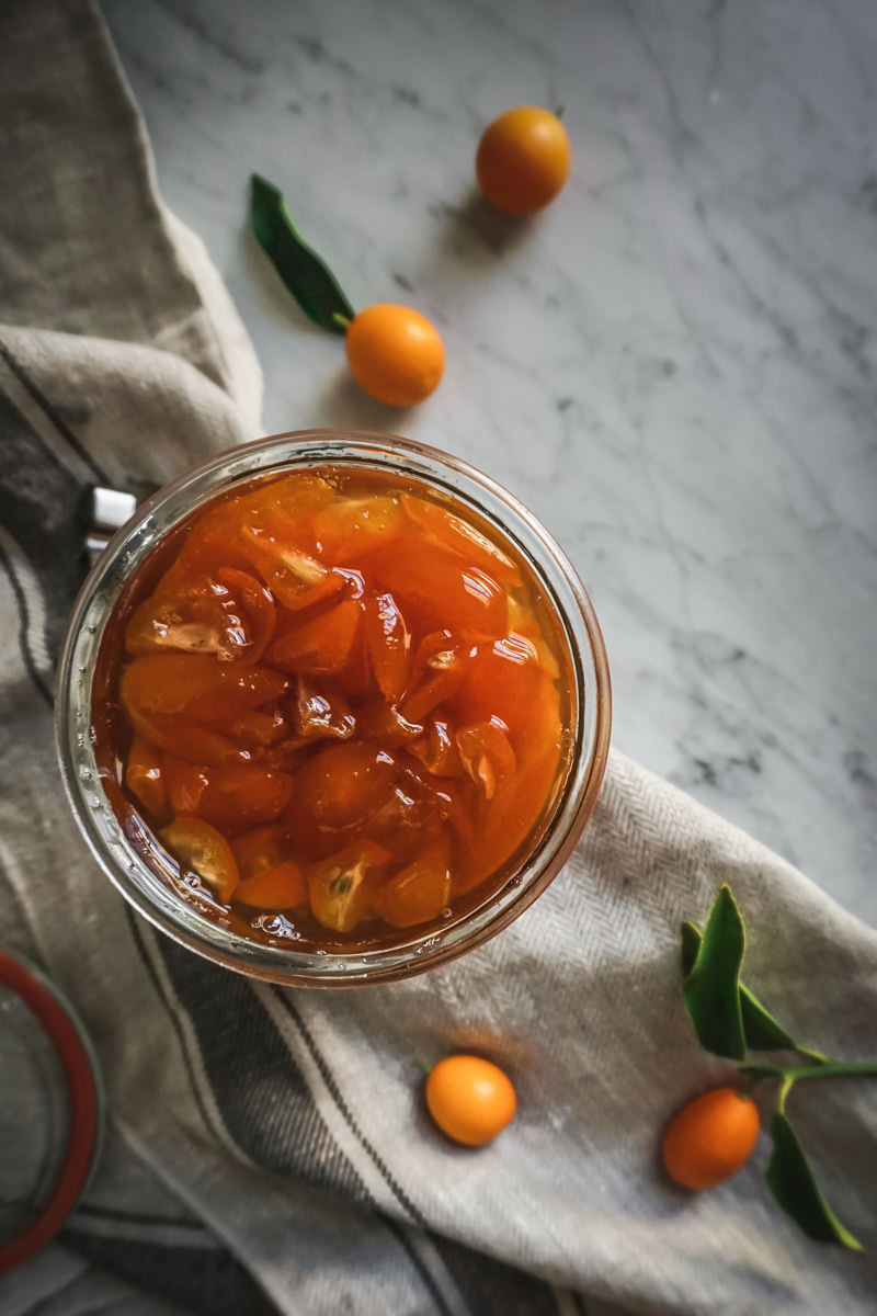 Homemade Candied Kumquats