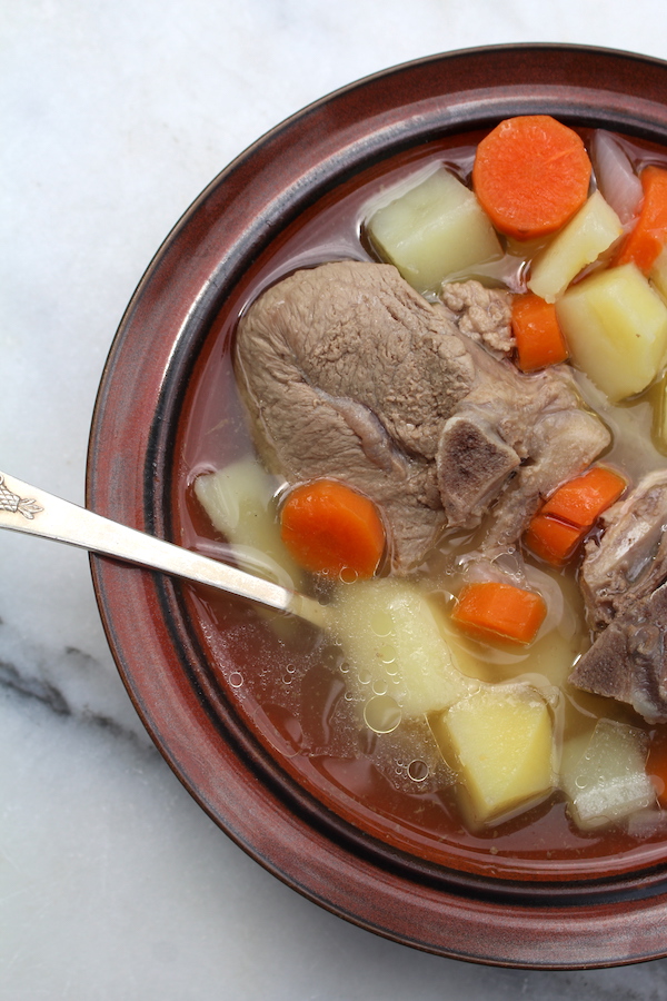 Kjötsúpa (Icelandic Lamb Soup) ~ A slow braised simple soup that's really satisfying comfort food.