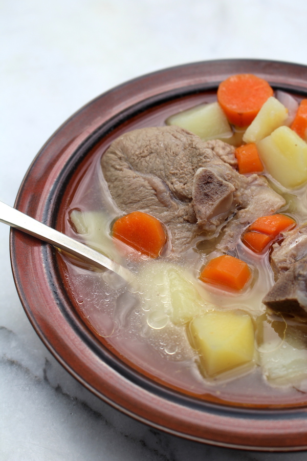 Kjötsúpa (Icelandic Lamb Soup) ~ A slow braised simple soup that's really satisfying comfort food.