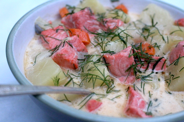 Lohikeitto ~ Finnish Salmon Soup