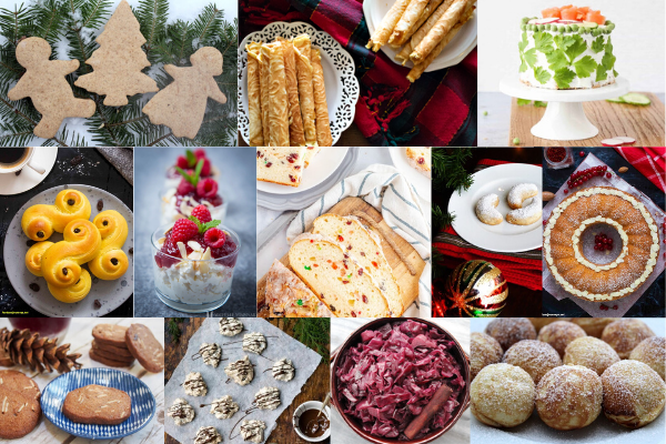 Scandinavian Holiday Collage