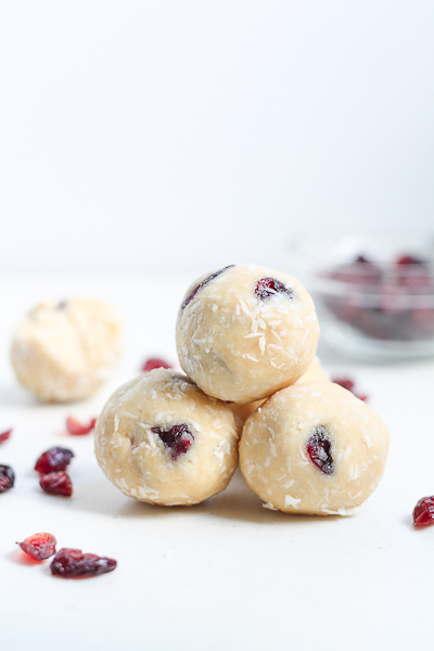 Cranberry Coconut Energy Balls