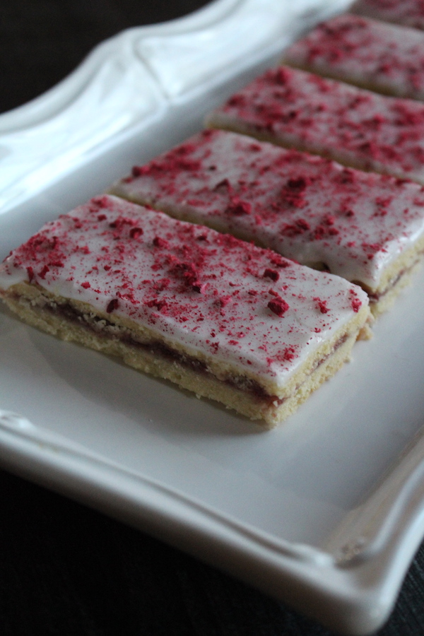 Hindbærsnitter Danish Cookies with Raspberry Jam