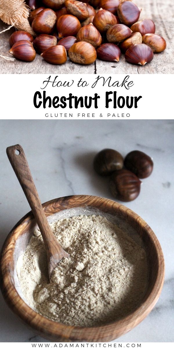How to Make Chestnut Flour ~ A naturally gluten free flour substitute, chestnut flour is a part of many traditional Italian recipes (especially in Tuscany). Make your own chestnut flour (Plus 30+ Ways to Use Chestnut Flour)