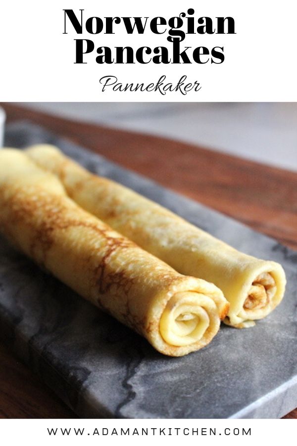 Norwegian Pancakes (Pannekaker)