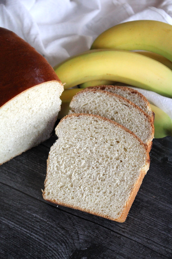 Homemade Banana Bread Sandwich Bread (Yeasted Banana Bread)