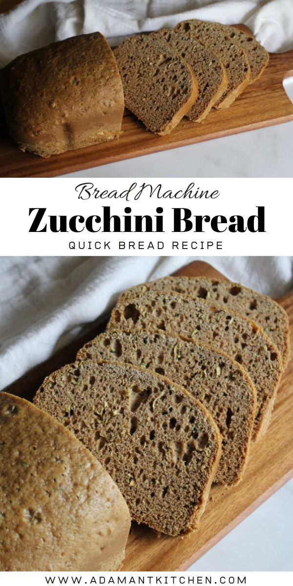 Bread Machine Zucchini Bread