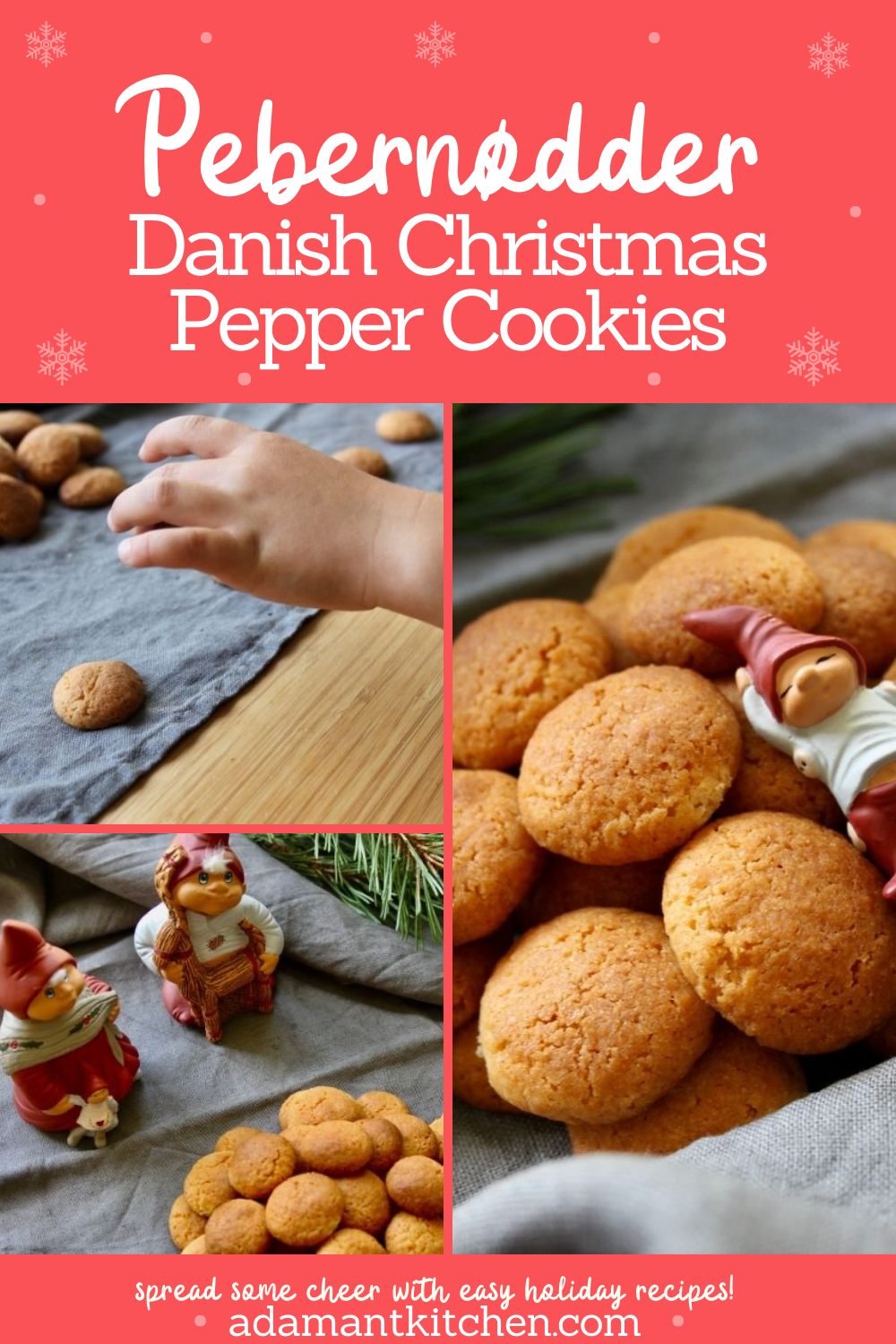 Danish Pebernødder ~ Learn how to make this traditional Scandinavian Christmas cookie from scratch.