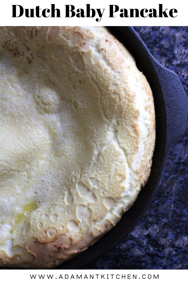 Cast Iron Dutch Baby Pancake