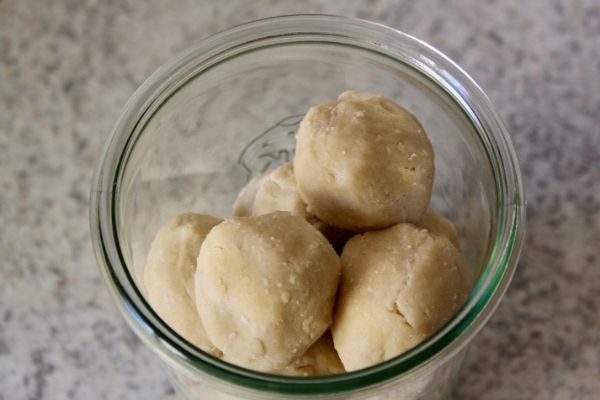 Honninghjerte Dough Balls