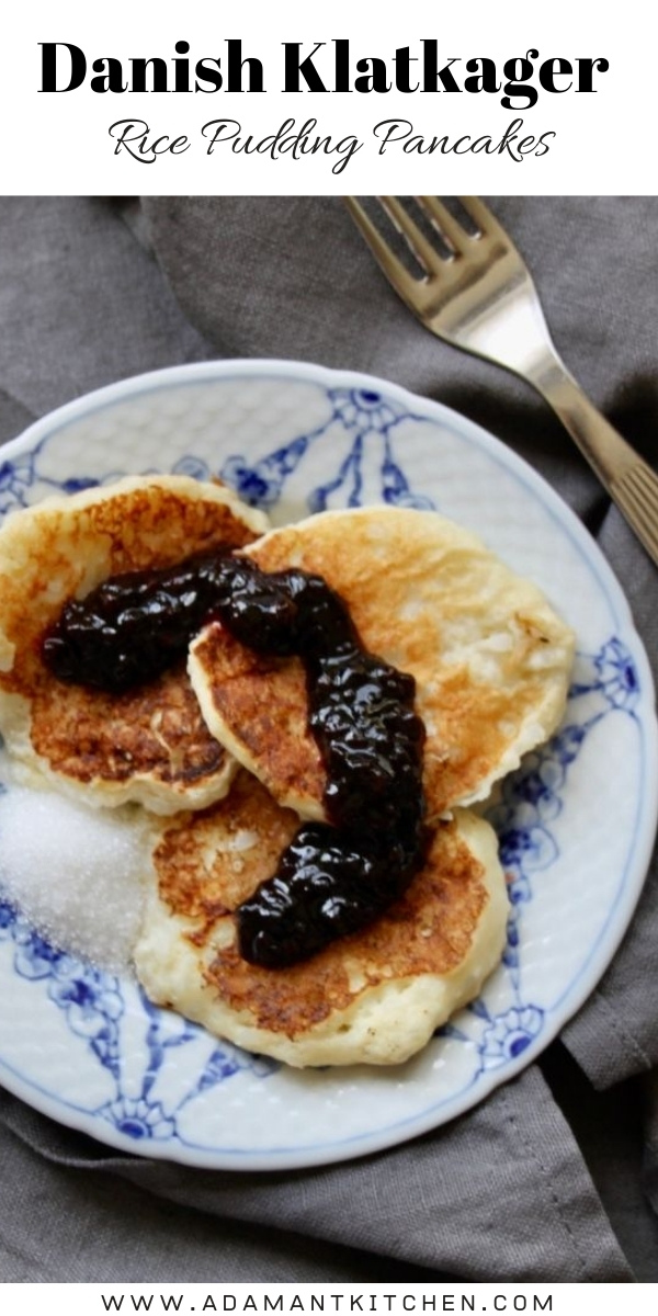 Danish Kladkager Rice Pudding Pancakes