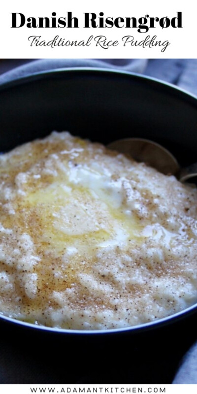 Danish Risengrød (Rice Pudding) - Adamant Kitchen