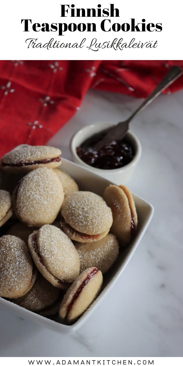 Finnish Teaspoon Cookies (lusikkaleivät)