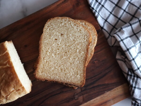 Bread Machine Honey White Bread