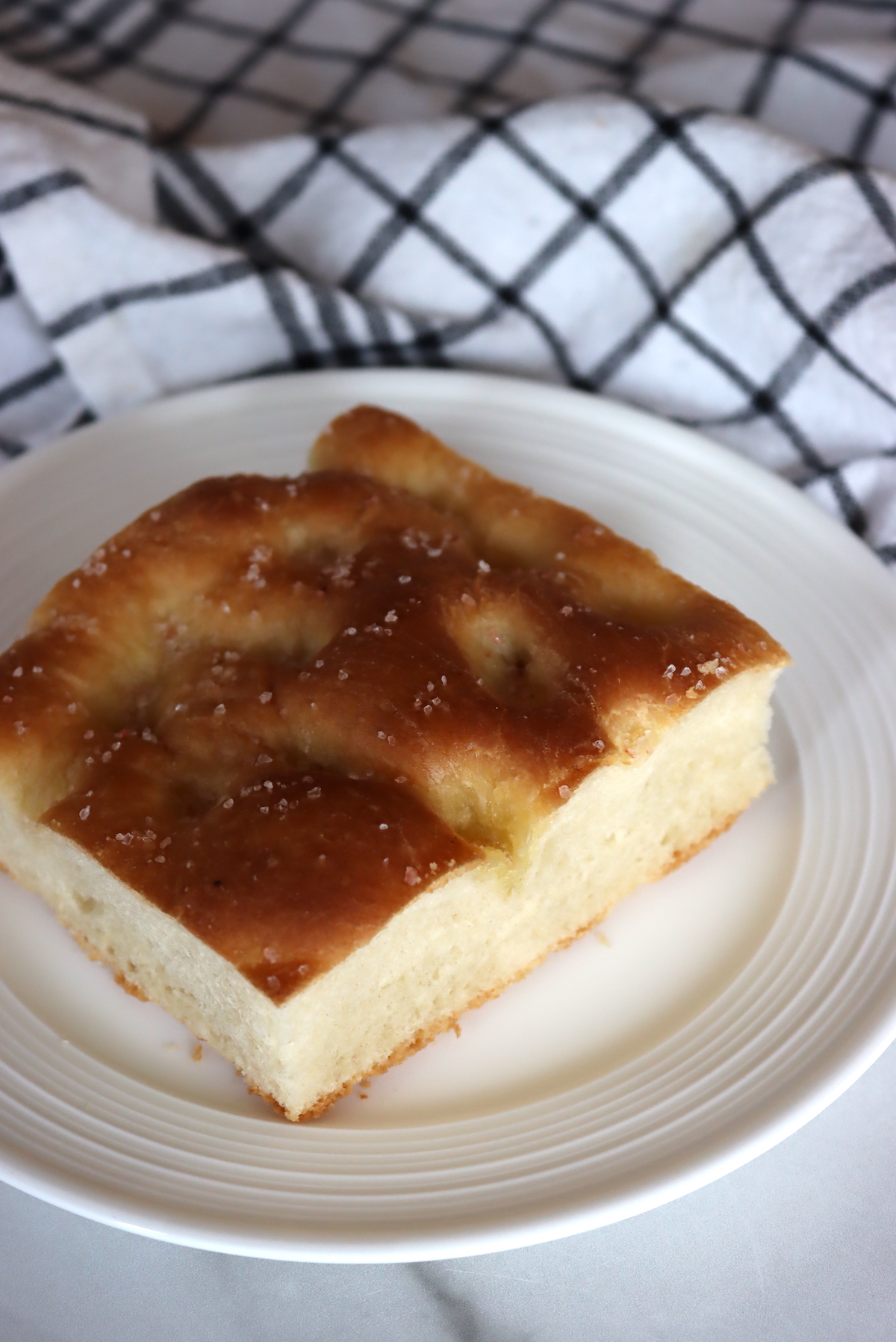 Focaccia from the bread machine