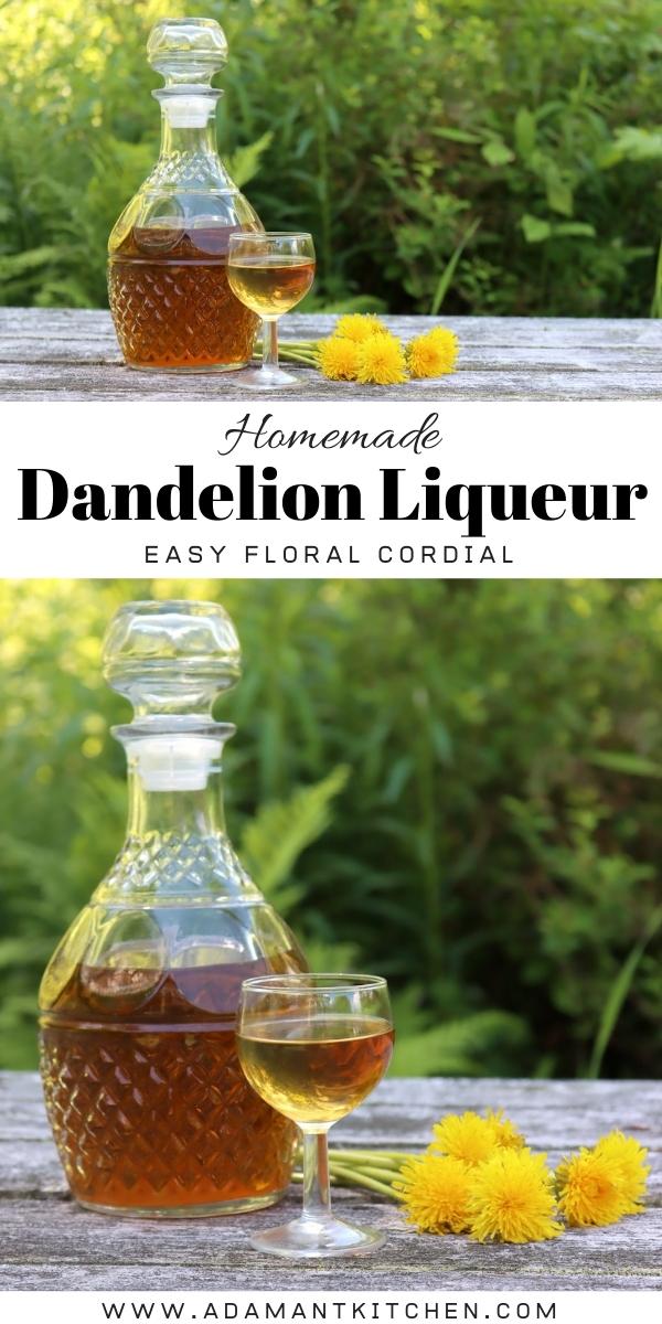 Dandelion Liqueur Recipe