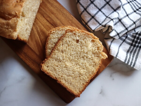 Bread Machine Honey Oat Bread