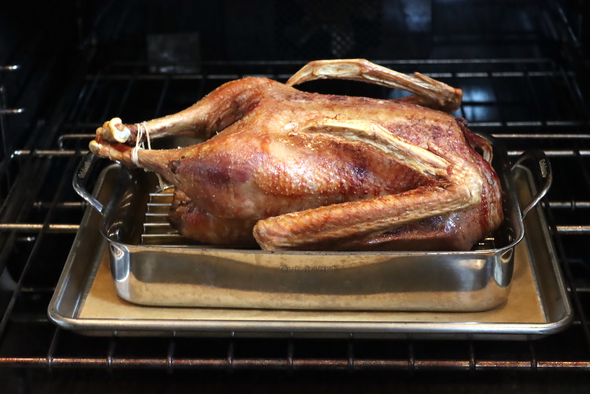 Roasting a Goose