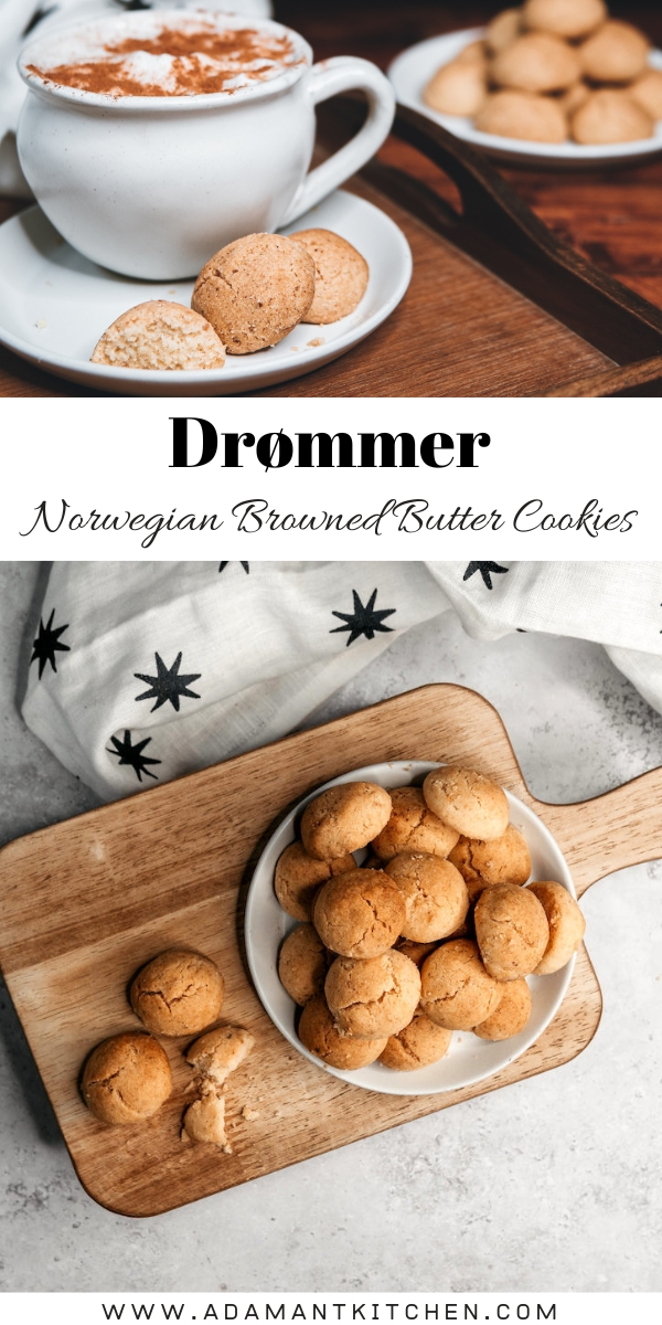 Drømmer (Norwegian Browned Butter Cookies)