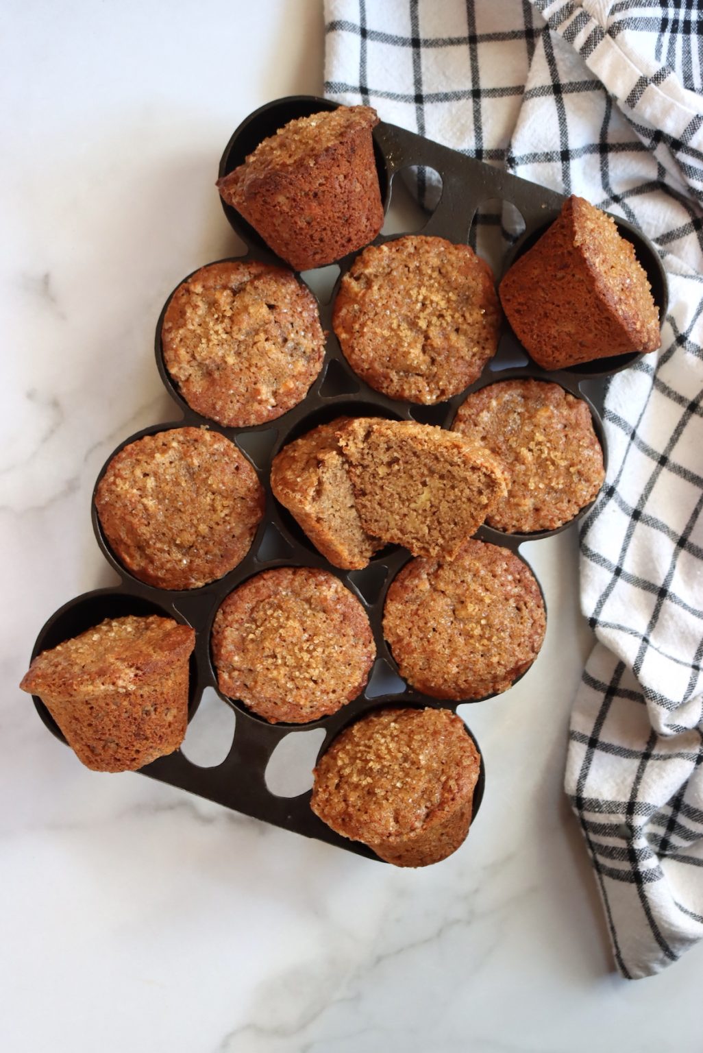 Whole Wheat Banana Muffins Adamant Kitchen