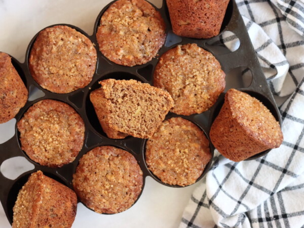 Whole Wheat Banana Muffins