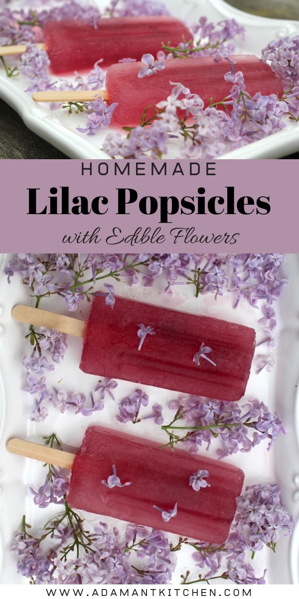 Lilac Popsicles Recipe