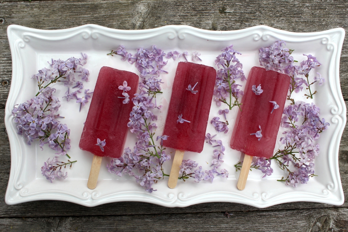 Lilac Popsicles