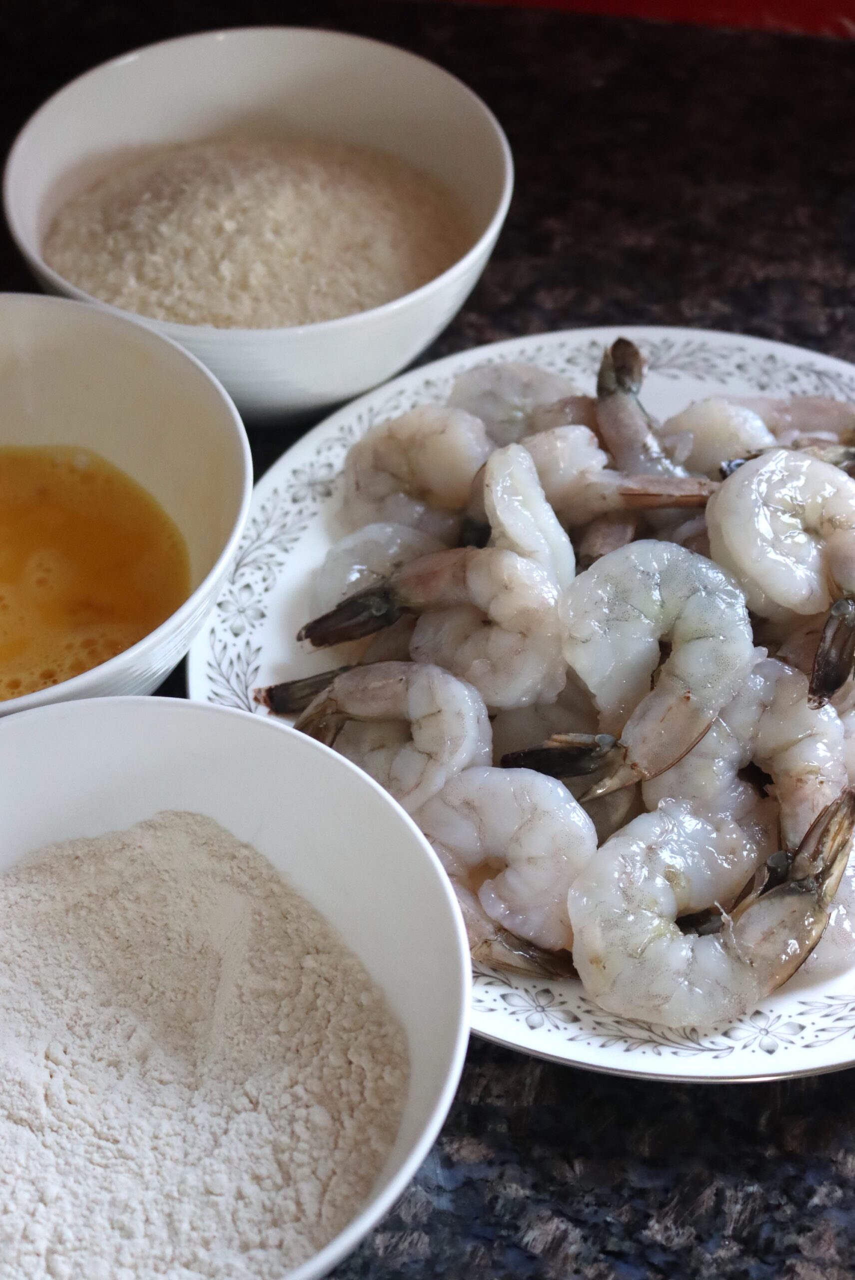 Fried Shrimp Ingredients