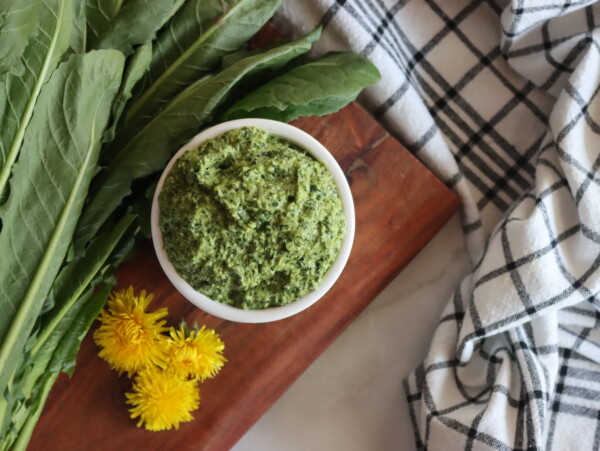 Dandelion Greens Pesto