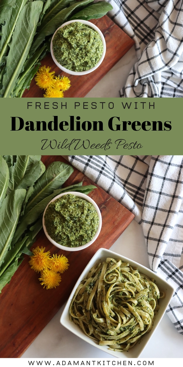Dandelion Greens Pesto Recipe