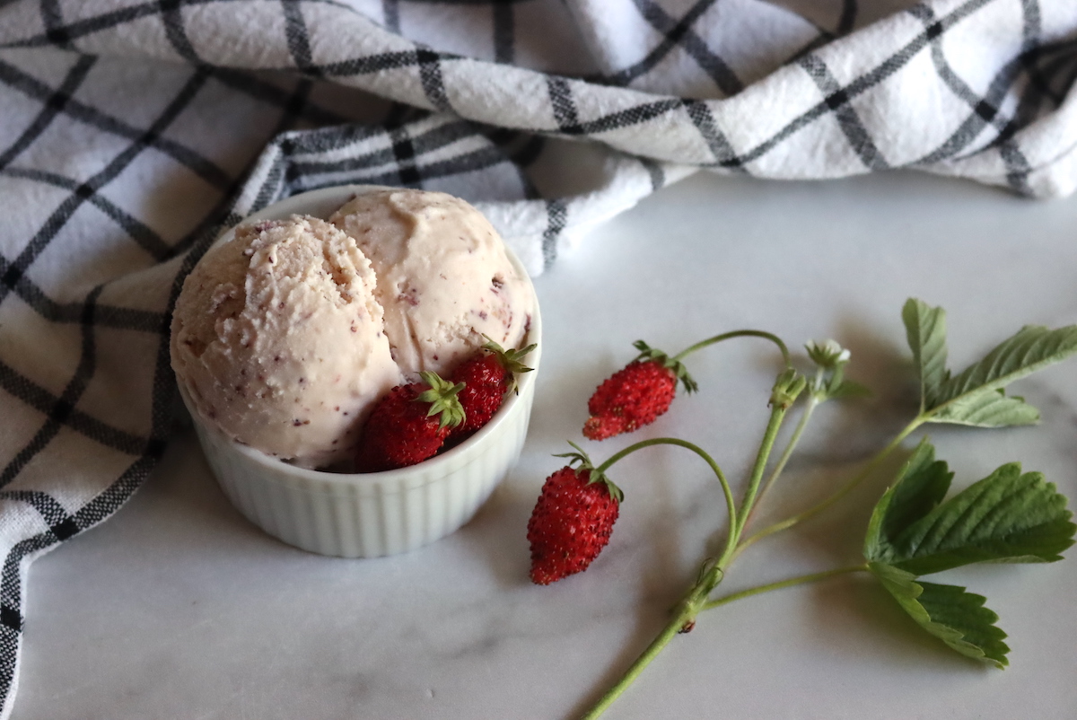 Alpine Strawberry Ice Cream