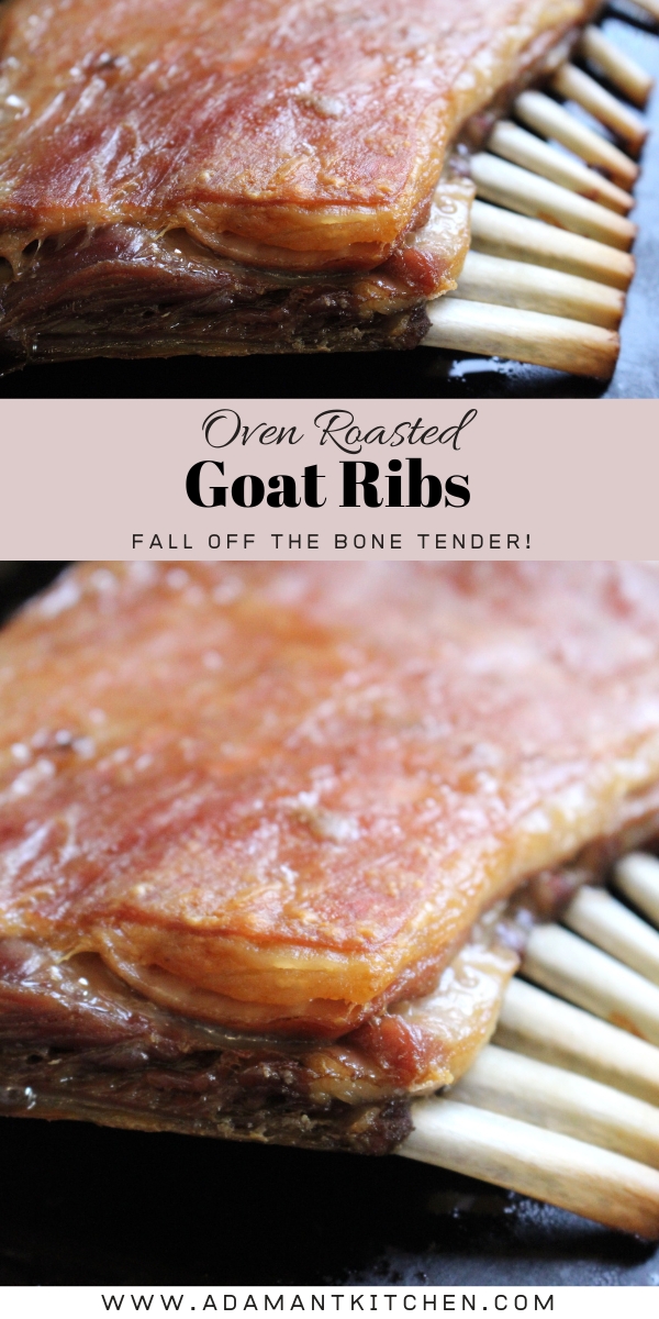 Oven Roasted Goat Ribs