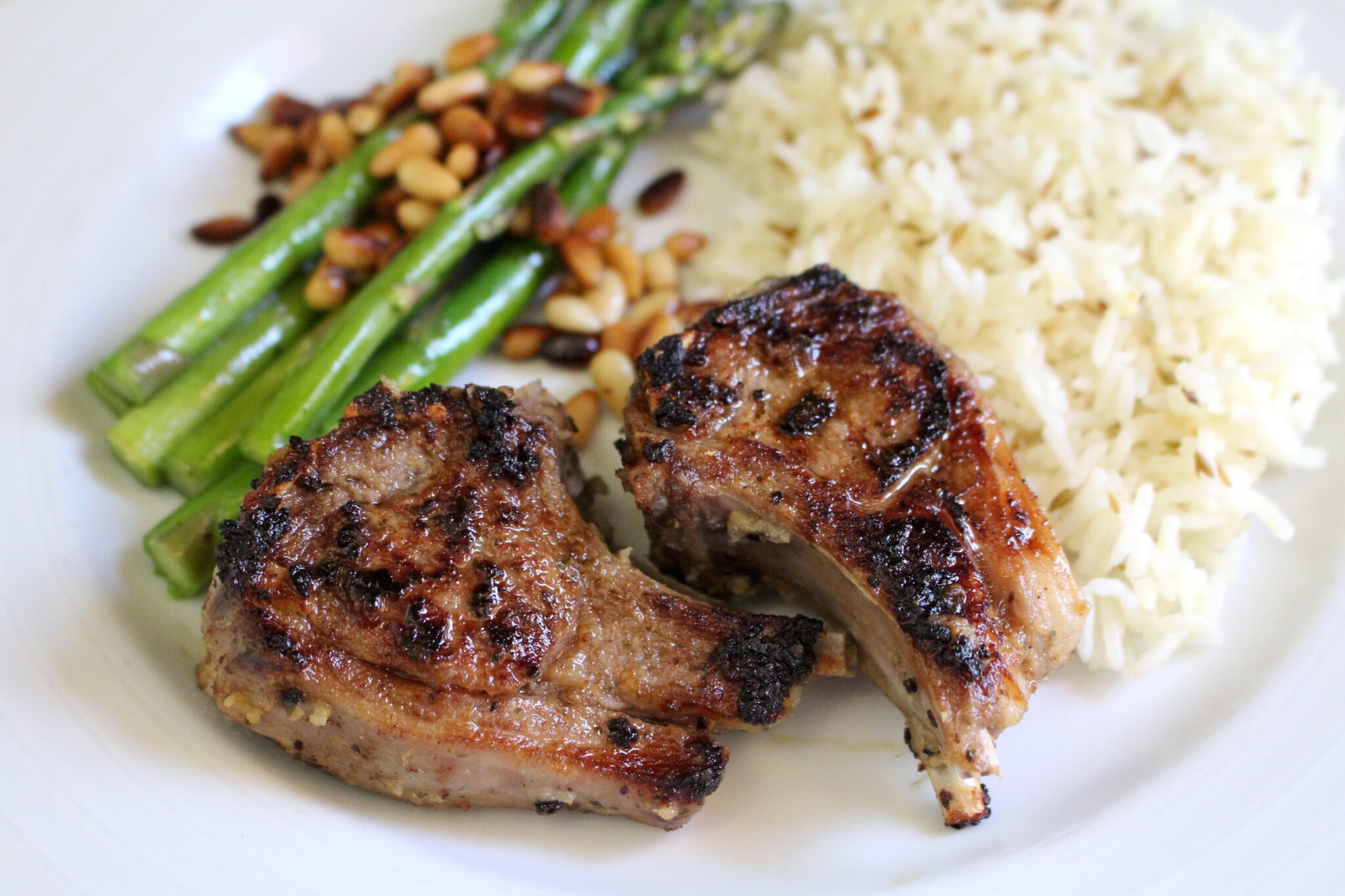Goat Chops with Garlic & Herbs Adamant Kitchen