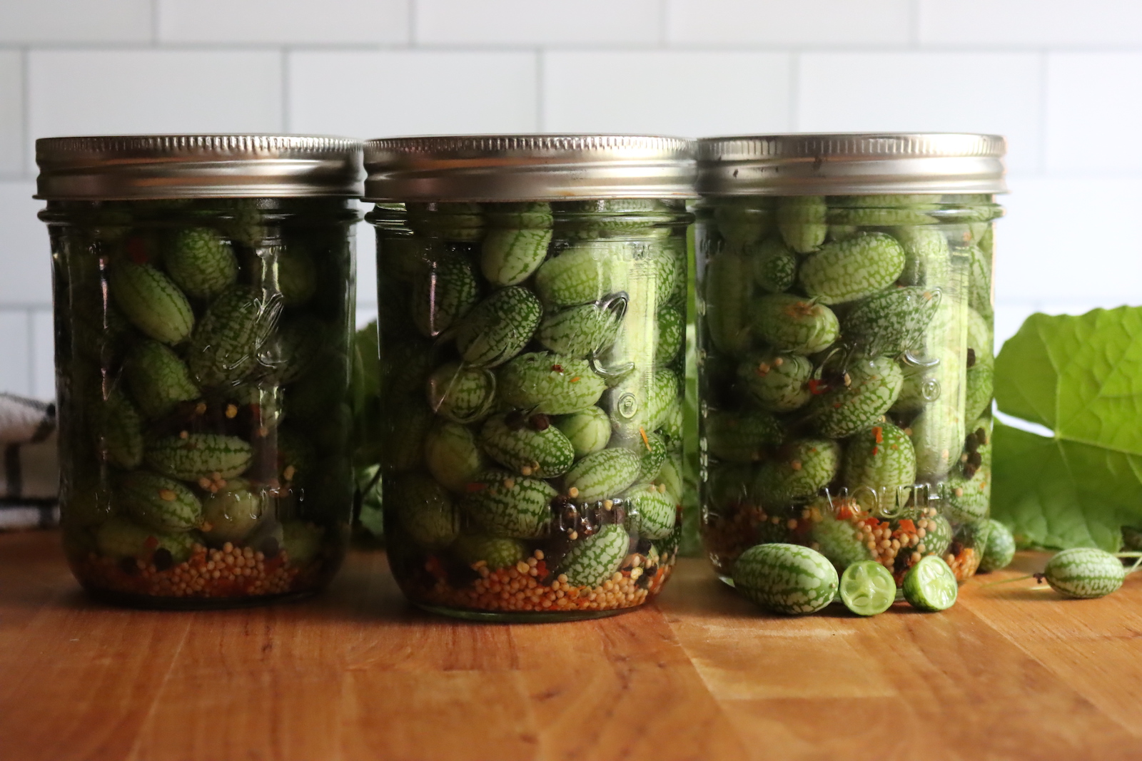 Cucamelon Pickles