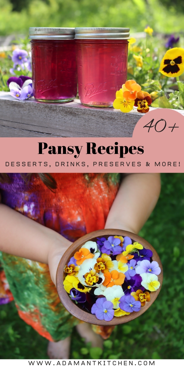 Edible Pansy Recipes