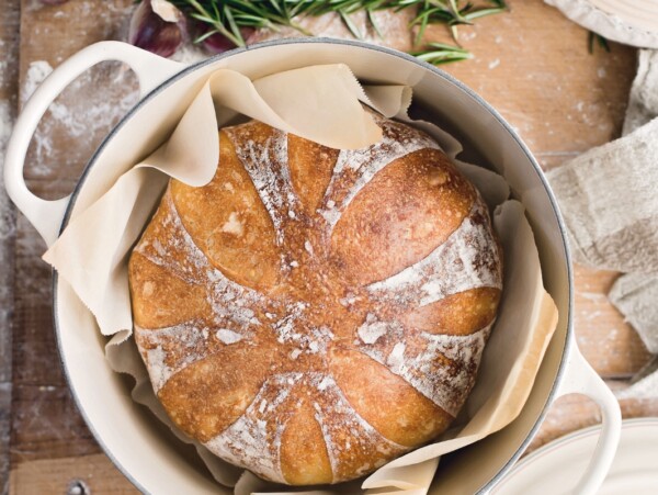 Roasted Garlic and Rosemary Sourdough