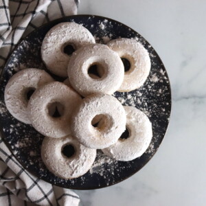 Baked Sourdough Donuts