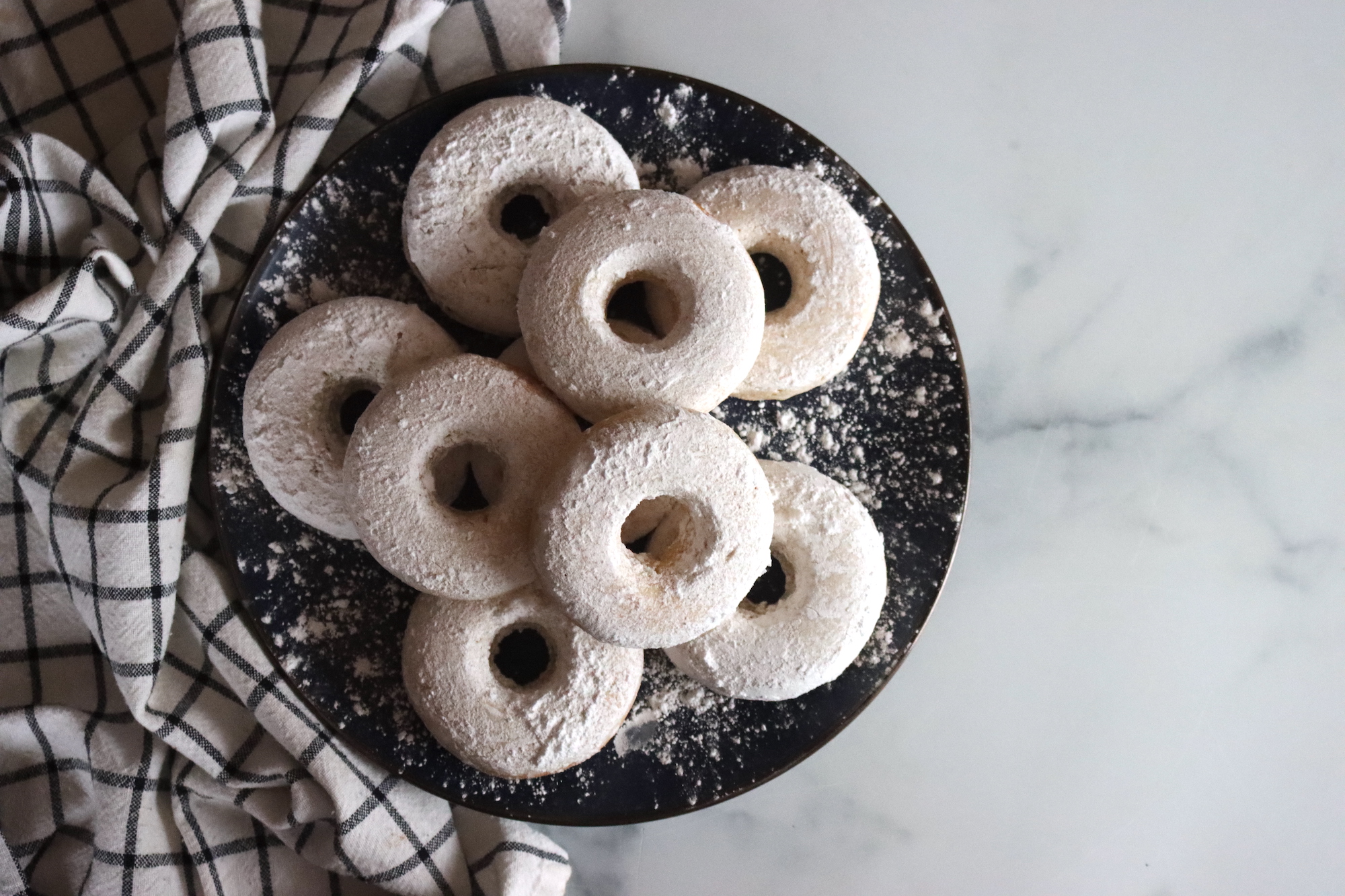 Baked Sourdough Donuts