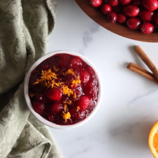 Cranberry Orange Sauce